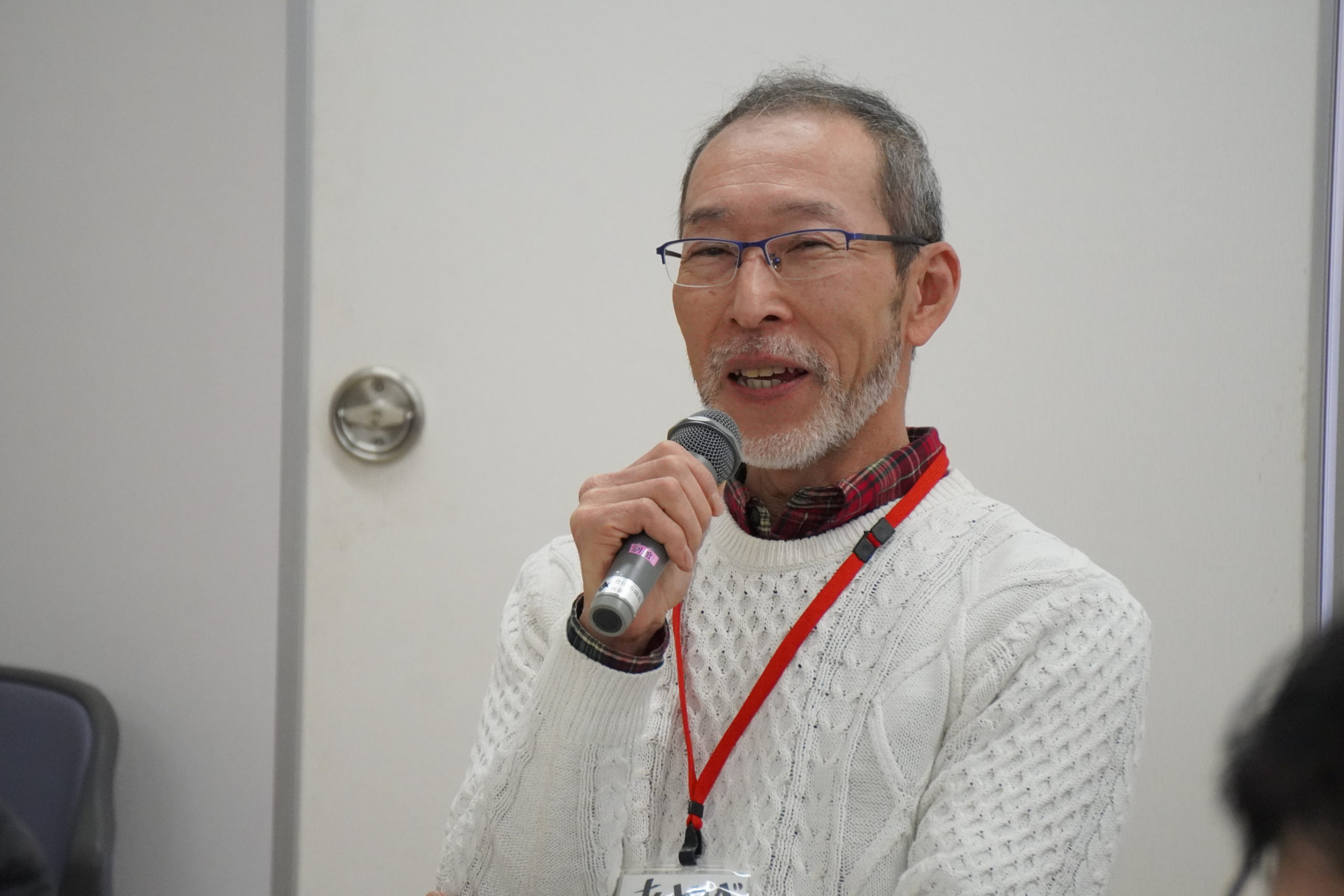 小原地区市場町地域仲介人の綾部卓さん